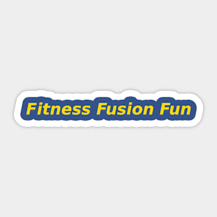 Freedom in Fitness Sticker